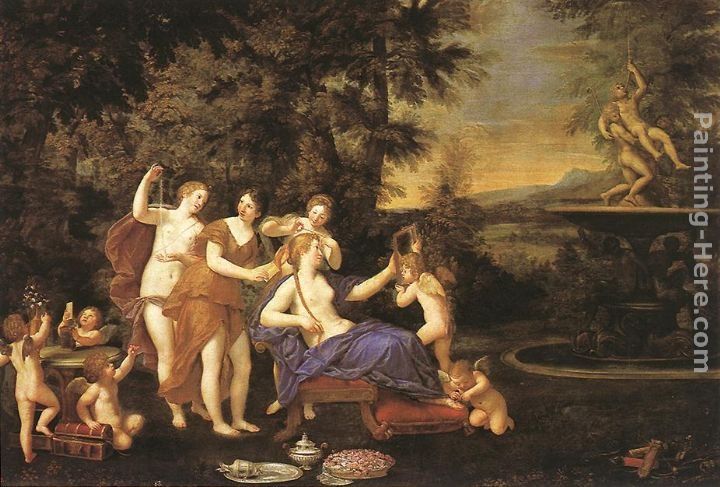 Francesco Albani Venus Attended by Nymphs and Cupids